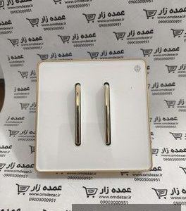 یاقوت مشکی دکمه طلا دو پل