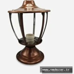چراغ حیاطی سردری مدل اسکای - مشکی چراغ حیاطی سردری مدل اسکای - مشکی