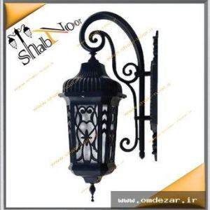 چراغ حیاطی دیواری ماهان رنگ سفید چراغ حیاطی دیواری ماهان رنگ سفید